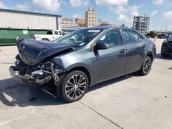 Salvage cars for sale from Copart New Orleans, LA: 2016 Toyota Corolla L