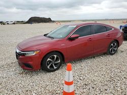 Salvage cars for sale at Temple, TX auction: 2022 Honda Insight EX