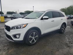 Salvage cars for sale at East Granby, CT auction: 2016 KIA Sorento EX