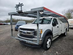 Salvage trucks for sale at Central Square, NY auction: 2017 Ford F550 Super Duty