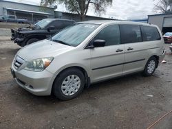 Salvage cars for sale from Copart Albuquerque, NM: 2005 Honda Odyssey LX