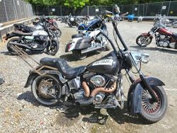 Salvage cars for sale from Copart Waldorf, MD: 1988 Harley-Davidson Flst