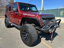 Salvage cars for sale at North Billerica, MA auction: 2009 Jeep Wrangler Unlimited X