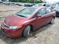Salvage cars for sale from Copart Columbus, OH: 2007 Honda Civic EX