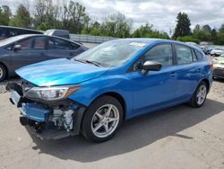 Salvage cars for sale at Portland, OR auction: 2020 Subaru Impreza