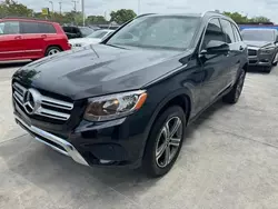 Salvage cars for sale at Miami, FL auction: 2019 Mercedes-Benz GLC 300