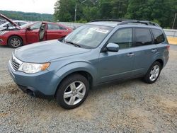 Salvage cars for sale at Concord, NC auction: 2009 Subaru Forester 2.5X Limited