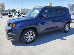 Salvage cars for sale at New Orleans, LA auction: 2017 Jeep Renegade Latitude
