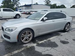 Salvage cars for sale at Loganville, GA auction: 2014 BMW 740 LI