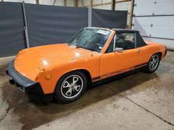 Salvage cars for sale at Columbia Station, OH auction: 1975 Porsche 914