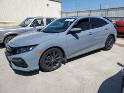 Salvage cars for sale at Haslet, TX auction: 2021 Honda Civic EX