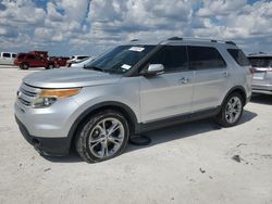Salvage cars for sale at Arcadia, FL auction: 2013 Ford Explorer Limited