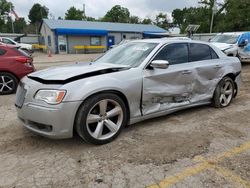 Salvage cars for sale at Wichita, KS auction: 2012 Chrysler 300 Limited