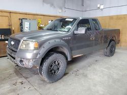 Salvage cars for sale at Kincheloe, MI auction: 2007 Ford F150