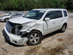 Salvage cars for sale at Gainesville, GA auction: 2009 Honda Pilot EXL