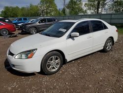 Salvage cars for sale from Copart Central Square, NY: 2003 Honda Accord EX