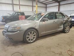 Salvage cars for sale at Pennsburg, PA auction: 2008 Lincoln MKZ