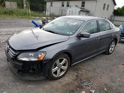 Salvage cars for sale from Copart York Haven, PA: 2015 Volkswagen Passat S