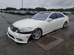 Salvage cars for sale at East Granby, CT auction: 2013 Mercedes-Benz S 550 4matic