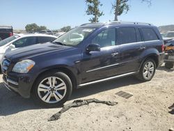 Salvage cars for sale from Copart San Martin, CA: 2012 Mercedes-Benz GL 350 Bluetec