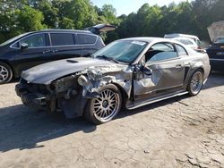 Salvage cars for sale at Austell, GA auction: 2002 Ford Mustang