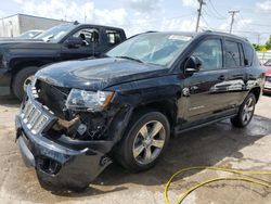 Vehiculos salvage en venta de Copart Chicago Heights, IL: 2016 Jeep Compass Latitude