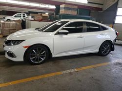 Salvage cars for sale at Dyer, IN auction: 2019 Honda Civic EX