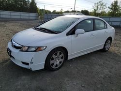Salvage cars for sale at Windsor, NJ auction: 2010 Honda Civic LX