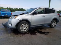Salvage cars for sale at Apopka, FL auction: 2015 Toyota Rav4 LE