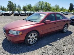 Salvage cars for sale at Portland, OR auction: 2005 Volvo S60 2.5T