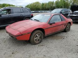 Salvage cars for sale at North Billerica, MA auction: 1984 Pontiac Fiero Sport