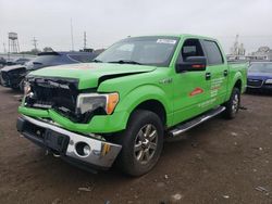 Salvage cars for sale at Chicago Heights, IL auction: 2014 Ford F150 Supercrew