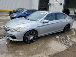 Salvage cars for sale at New Orleans, LA auction: 2016 Honda Accord EXL
