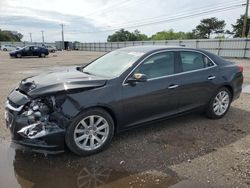 Chevrolet Malibu ltz salvage cars for sale: 2015 Chevrolet Malibu LTZ