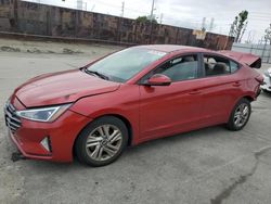 Hyundai salvage cars for sale: 2019 Hyundai Elantra SEL