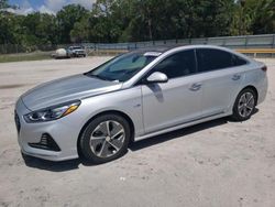 Vehiculos salvage en venta de Copart Fort Pierce, FL: 2019 Hyundai Sonata Hybrid