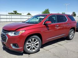Salvage cars for sale from Copart Littleton, CO: 2018 Chevrolet Traverse Premier