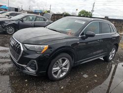 Salvage cars for sale at Homestead, FL auction: 2022 Audi Q3 Premium S Line 45