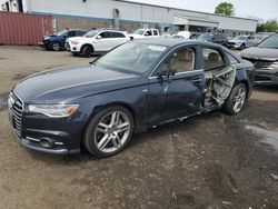 Salvage cars for sale from Copart New Britain, CT: 2016 Audi A6 Premium Plus