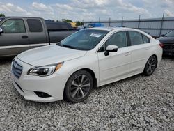 Salvage cars for sale from Copart Cahokia Heights, IL: 2016 Subaru Legacy 2.5I Limited