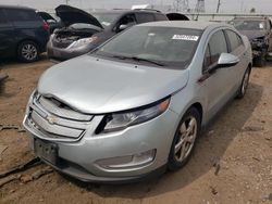 Salvage cars for sale at Elgin, IL auction: 2013 Chevrolet Volt