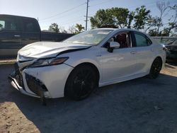 Salvage cars for sale at Riverview, FL auction: 2021 Toyota Camry XSE