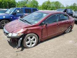 Honda salvage cars for sale: 2010 Honda Civic LX-S