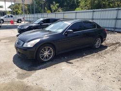 Salvage cars for sale from Copart Savannah, GA: 2008 Infiniti G35