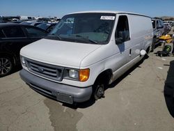 Salvage cars for sale from Copart Martinez, CA: 2006 Ford Econoline E150 Van