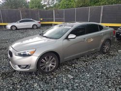 Salvage cars for sale at Waldorf, MD auction: 2015 KIA Cadenza Premium