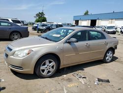 Salvage cars for sale from Copart Woodhaven, MI: 2008 Chevrolet Malibu LS