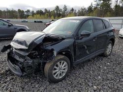 Salvage cars for sale at Windham, ME auction: 2014 Mazda CX-5 Touring