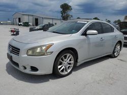 Salvage cars for sale at Tulsa, OK auction: 2009 Nissan Maxima S
