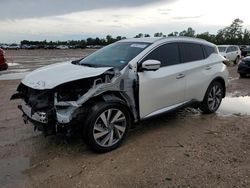 Salvage cars for sale at Houston, TX auction: 2021 Nissan Murano SL